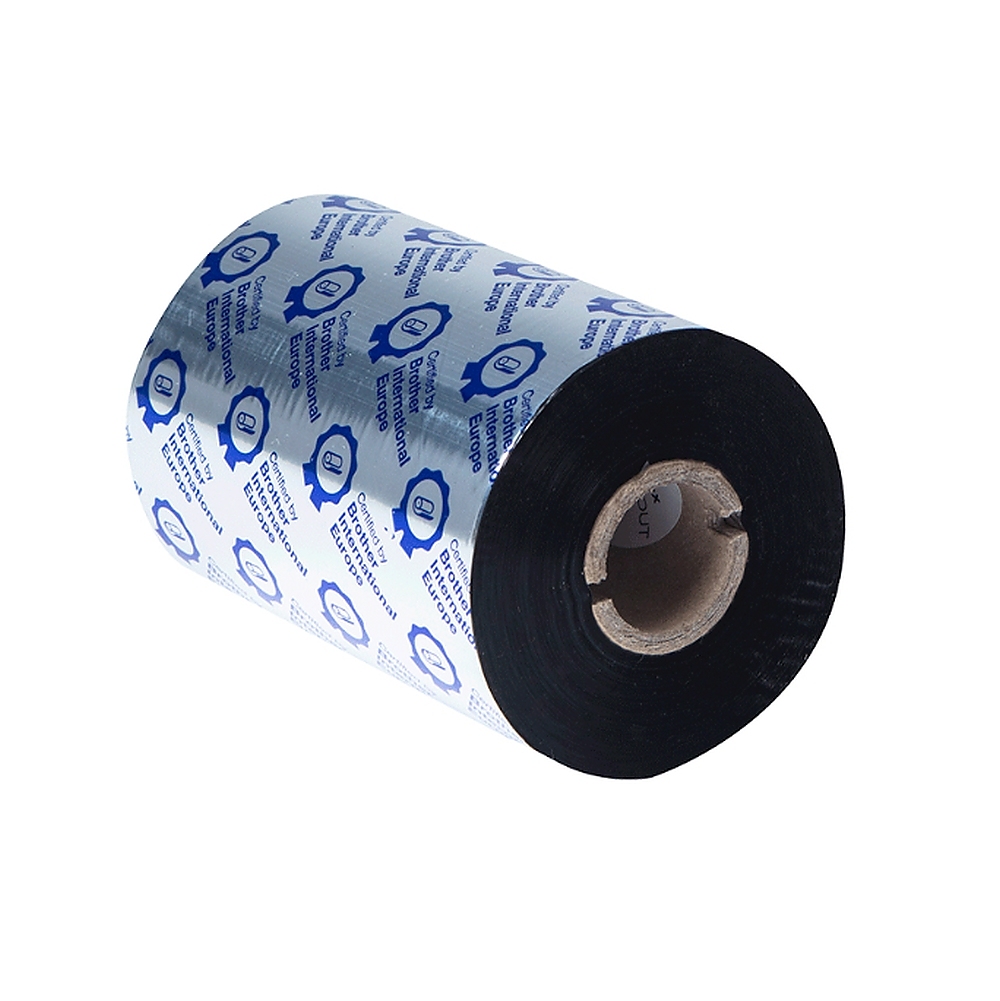 Brother Standard resin black 110mmx450m ribbon (PK OF 8)