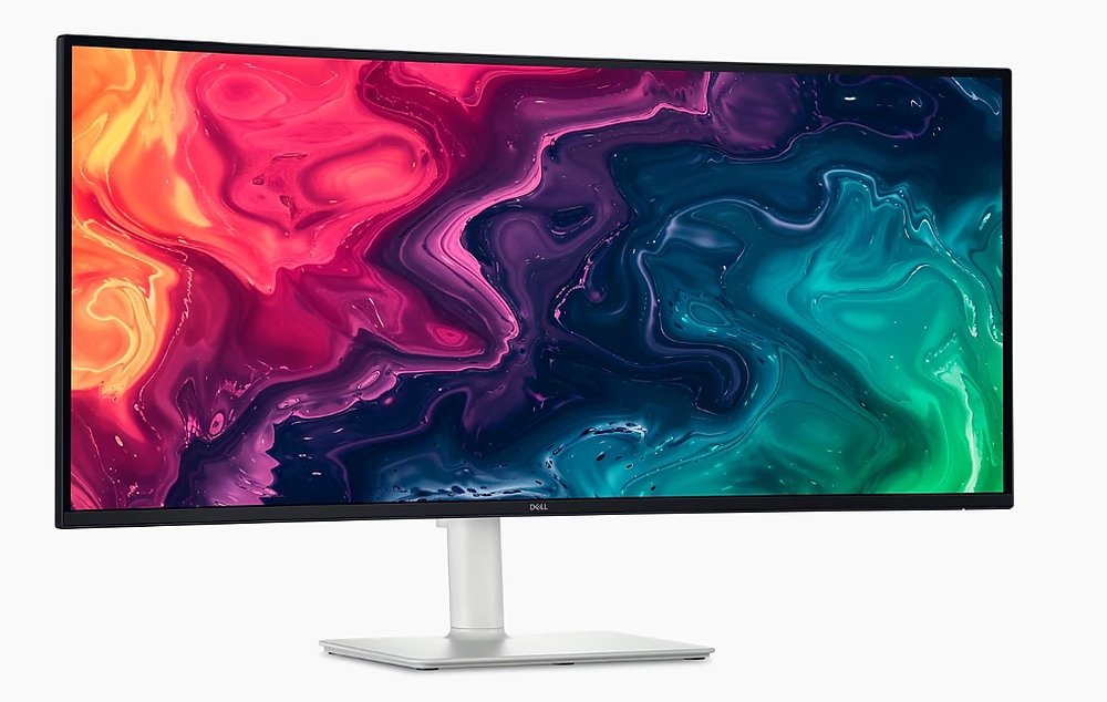Dell S3425DW, 34" Curved  AG LED 21:9, VA, 1ms, 3000:1, 300 cd/m2, UW-QHD (3440x1440), 99% Srgb, 90% DCI-P3, USB-C, USB Hub, AMD FreeSync, HDR10, HDMI, Speakers, ComfortView, PIP, PBP, Height Adjustable, Slant, Tilt, Black