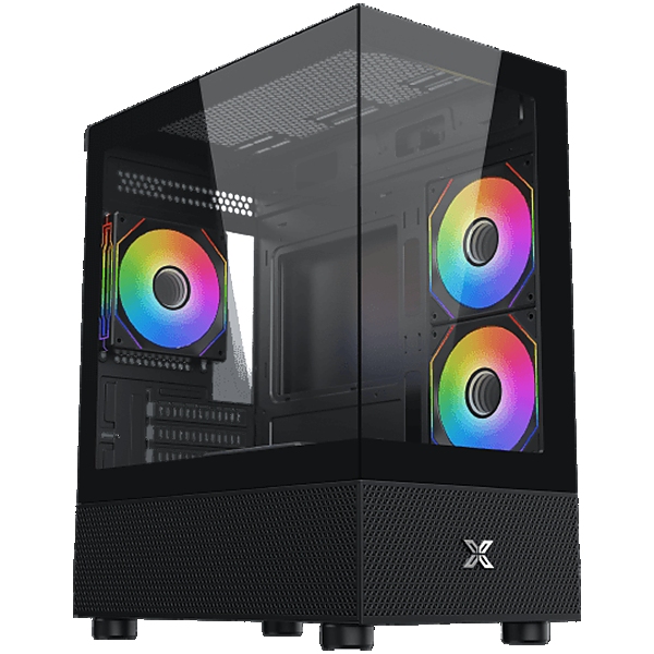 Alphard M (BK, MATX, U3x1 & U2x2, Front & Left TG, 3PCS G20A Reverse & 1PC G20A, ARGB PCB)