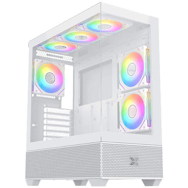 Alphard Arctic (WH,EATX,U3x1&U2x2,Front&Left TG,5PCS G20A Arctic Reverse&1PC G20A Arctic,ARGB Remote Control Box)