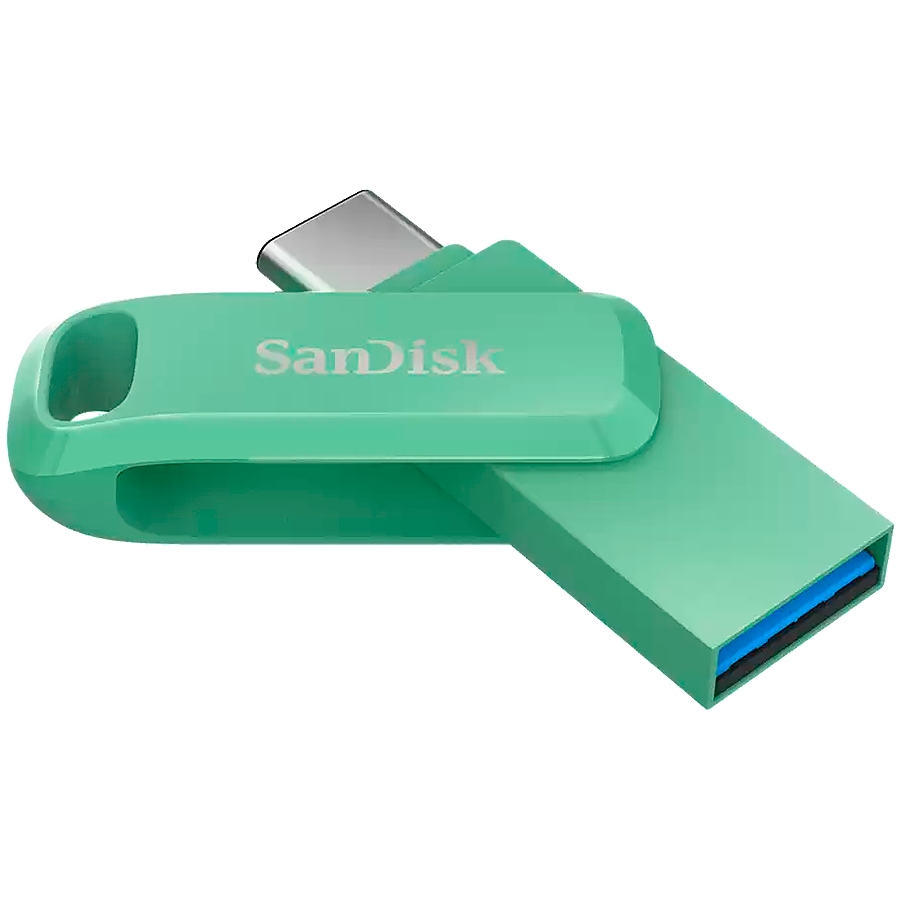SanDisk Ultra Dual Drive Go USB Type- C, Absinthe Green, Global, 150MB/s 64GB