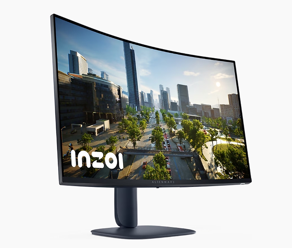 Dell Alienware AW3225DM, 31.5" Curved WQHD LED AG , VA, 1ms GTG, 3000:1, 400 cd/m2, 2560x1440, 180 Hz, 95% DCI-P3, HDR, VRR, AMD FreeSync, VESA AdaptiveSync, HDMI, DP, USB 5Gbps, PIP, PBP, Height Adjustable, Tilt, Black