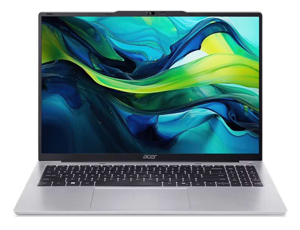 Acer Aspire Lite 16, AL16-52P-50A8, i5 1334U (up to 4.60GHz, 12MB), 16" WUXGA (1920 x 1200)IPS, 1*16GB DDR5 4800MHz (1 slot free), 512GB PCIe NVMe SSD, Intel Iris Xe Graphics, 2.0MP FHD Cam, Wi-Fi 6AX201+BT 5.1, No OS, Silver