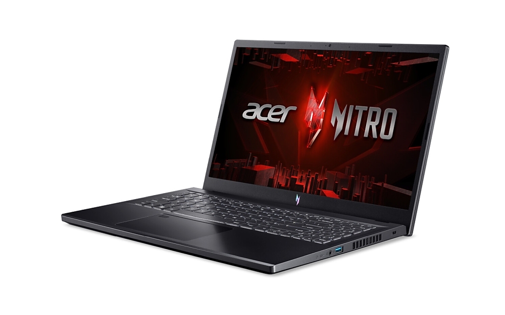 Acer Nitro V15, ANV15-51-55D7, Intel Core i5-13420H ( up to 4.6GHz, 12MB) 15.6" FHD(1920x1080) IPS 165Hz, 1*16GB DDR5, 512GB PCIe NVMe SSD, GeForce RTX 4050 6GB GDDR6, INTEL 2X2 AX+BT, HD Cam, FP, KB Backlight, No OS, Black