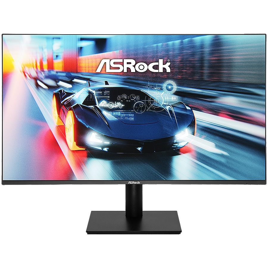 Asrock Gaming Monitor, 24.5 FHD(1920x1080) IPS, Anti-Glare, 120 Hz, 103 sRGB, 16:9, 1300:1, 300 nits, 178/178, 1ms (MPRT), Flicker-free, Tiltt Adjustment, 1x HDMI 1.4, 1x VGA, 3Y