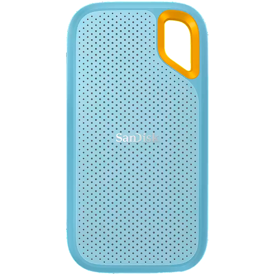 SanDisk Extreme 4TB Portable SSD - up to 1050MB/s Read and 1000MB/s Write Speeds, USB 3.2 Gen 2, IP 65 resistance and 3-meter drop protection, EAN: 619659184704