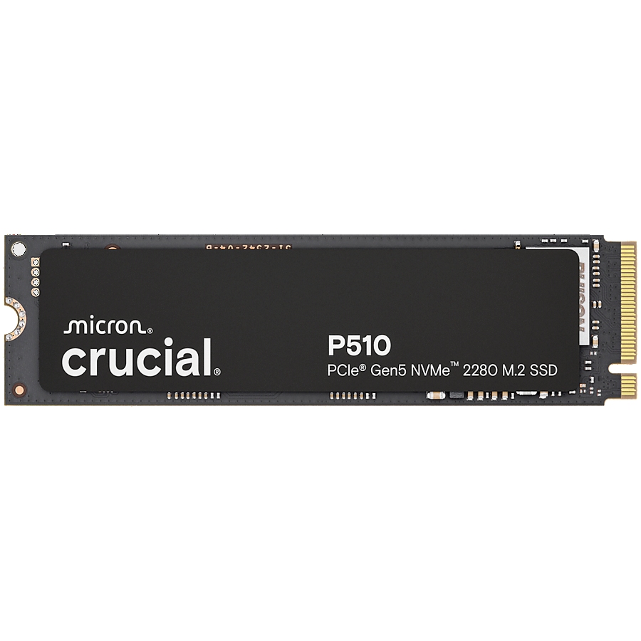 Crucial P510 2TB PCle Gen5 NVMe 2280 M.2 SSD