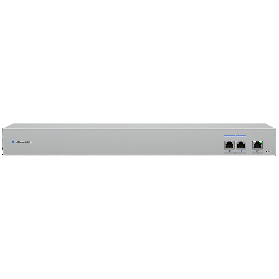 Ubiquiti WAN Switch USW-WAN-EU 10G SFP+ linking two Shadow Mode High Availability UniFi Gateways to a single ISP