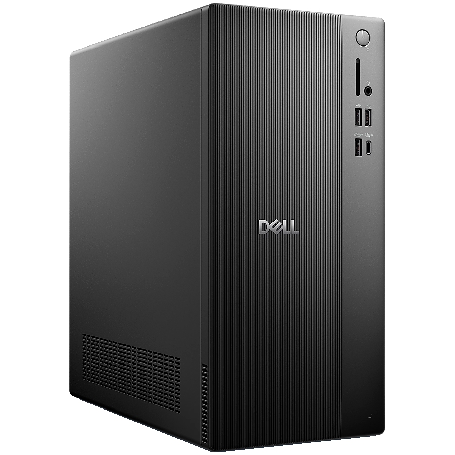 Dell Tower (ECT1250), Intel Core i7 14700 (20C, 28T, 33MB cache, up to 5.4GHz), 16GB (1x16GB) DDR5, 512GB M.2 SSD, Intel UHD Graphics 770,  Wi-Fi+BT,  BG KBD, Mouse, Ubuntu, 3Y ProSupport