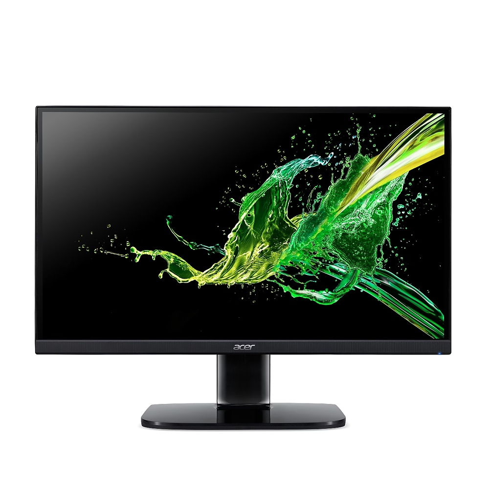 Acer KA242YGbip, 23.8'' FHD (1920X1080) ZeroFrame IPS 120Hz, 16:9, 1ms (VRB) 250nits, 1xHDMI, 1xDP, Tilt, Vesa, DP.cable x1, Black