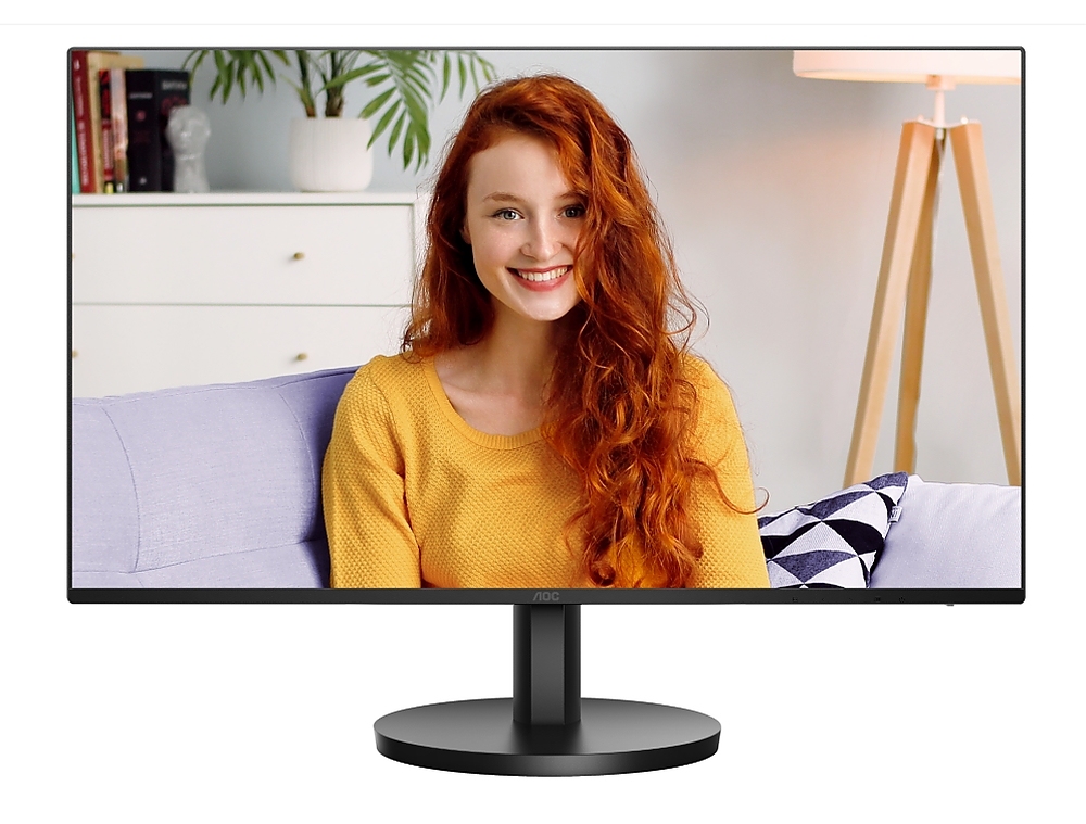 AOC 24B3QA2, 23.8" IPS WLED, 1920x1080@120Hz, 4ms GtG, 1ms MPRT, 300cd m/2, 1300:1, 20M:1 DCR, Adaptive Sync, FlickerFree, Anti Blue Light, 2Wx2, Tilt, D-SUB, HDMI, DP