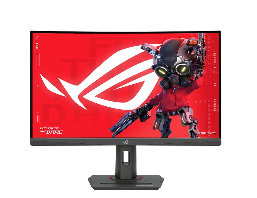 Asus ROG Strix XG27WCMS Gaming Monitor ,27" 2K (2560x1440), Curved, 280Hz (Overclock), 1ms (GTG), Extreme Low Motion Blur Sync, USB Type-C, FreeSync Premium, DisplayWidget Center, tripod socket, HDR, USB Type-C, Black