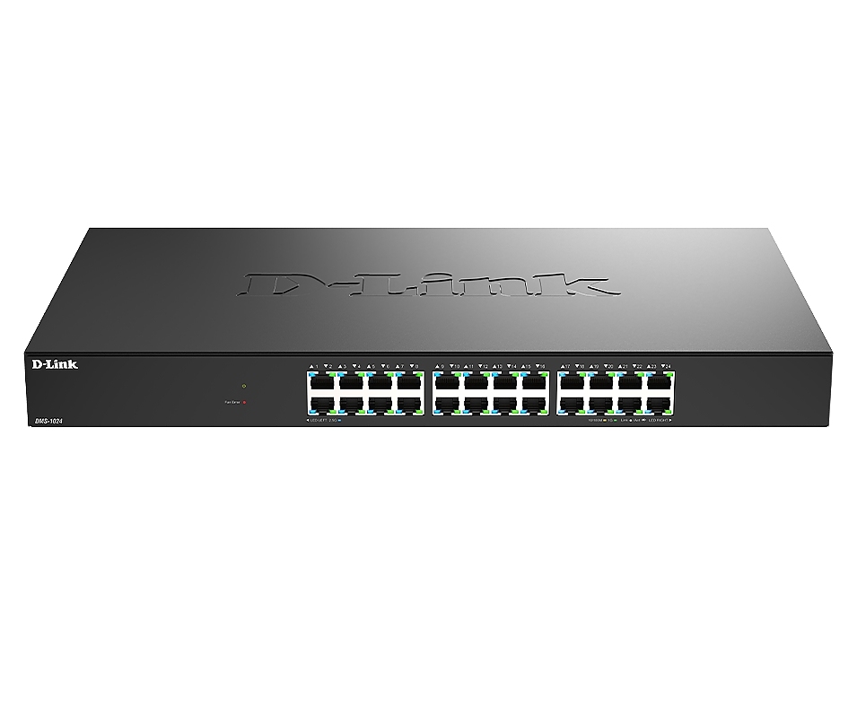 D-Link 24 Ports 2.5G/MultiGig Unmanaged Switch, Metal