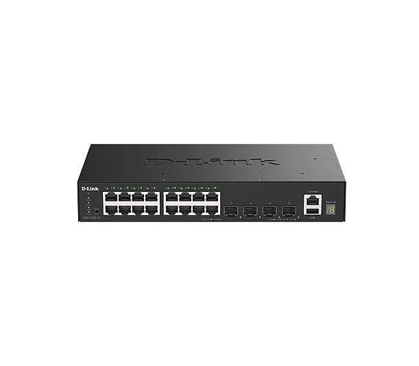 D-Link 16 Ports GE + 4 Ports 10G SFP+ Smart Managed Switch