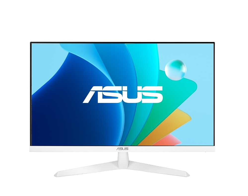 Asus VY279HF-W Eye Care Gaming Monitor, 27 '', FHD (1920 x 1080), IPS, 100Hz, IPS, 1ms (MPRT),250 cd/m2, Adaptive Sync, Eye Care Plus technology, Color Augmentation, Rest Reminder, antibacterial treatment, White