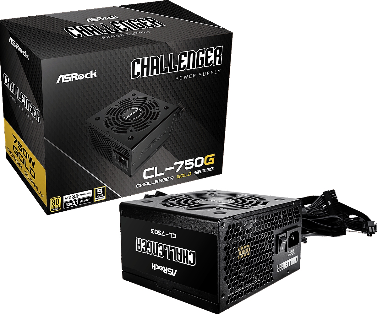 PSU ASROCK CHALLENGER 750W GLD