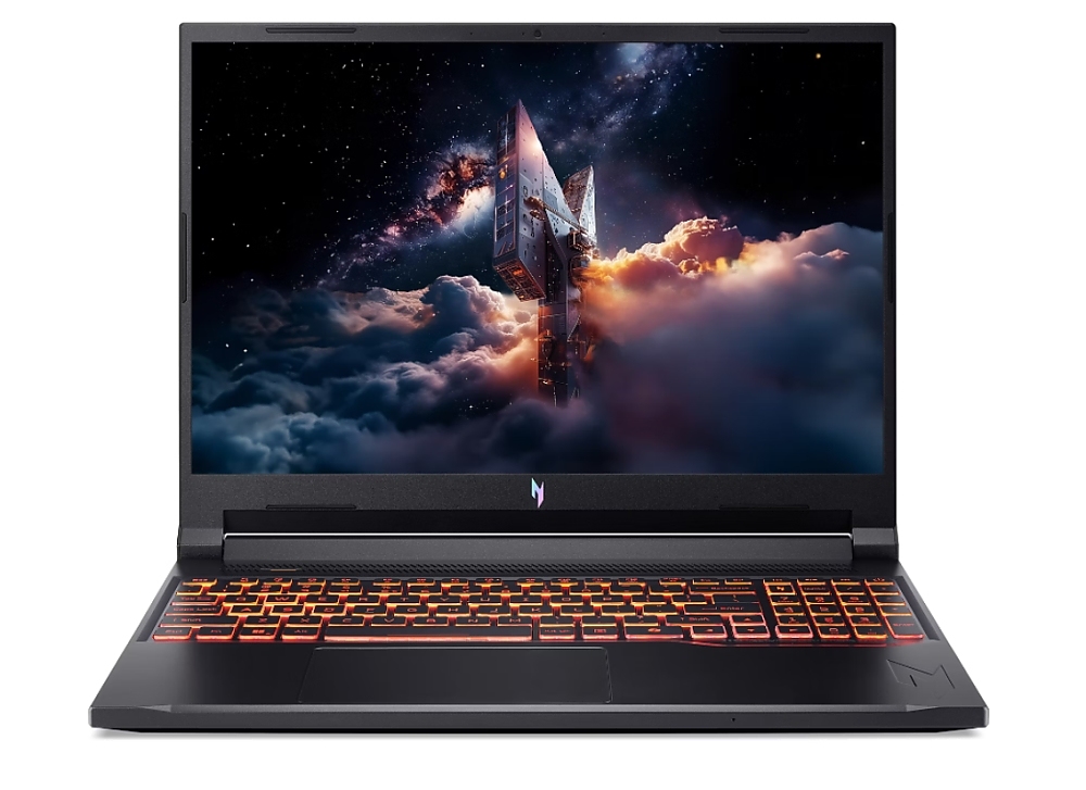 Acer Nitro V16 AI, ANV16-42-R8RP, AMD Ryzen 7 260 (8C/16T, up to 5.10 GHz, 24MB), 16" WQXGA (1920x1200)IPS 180Hz, 1*16GB DDR5 (1 slot free),  1024GB PCIe NVMe SSD, GeForce RTX 5060 8GB GDDR7 630 AI TOPS, WiFi 802.11e, MicroSD, BT 5.3, No Os, Black