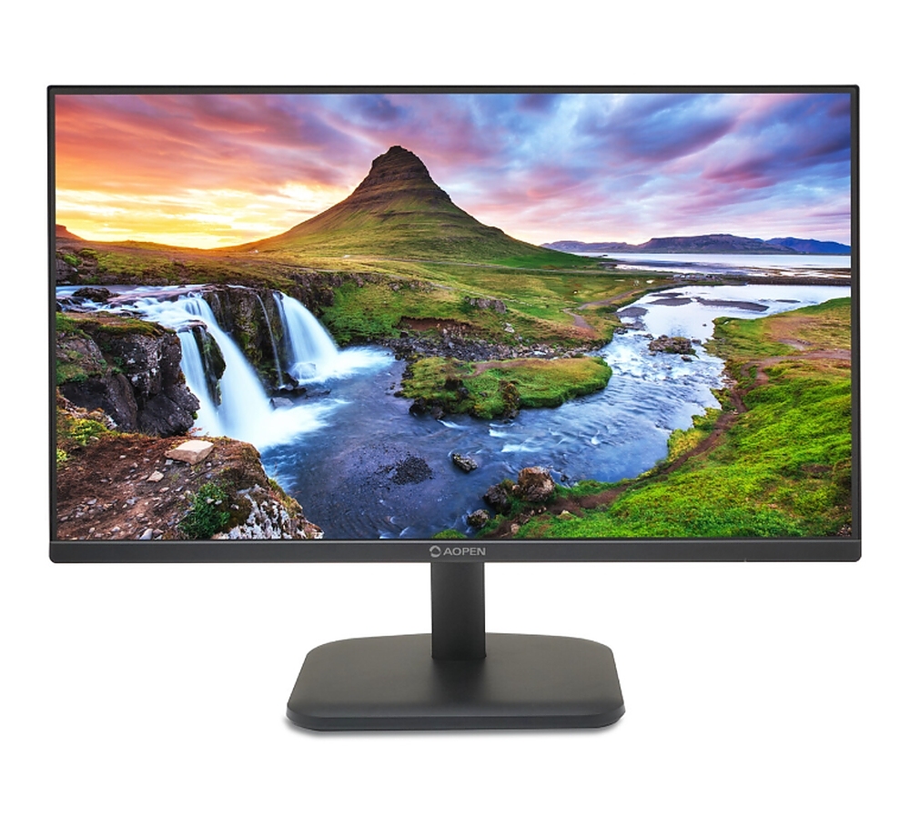 Aopen powered by Acer 24CL1YG0bi, 23.8'', IPS FHD (1920x1080) LED, 250nit, 1ms TVR, ZeroFrame, 120Hz FreeSync, sRGB 99%, Flicker-less, 1000:1 ACM, HDMI, VGA, Tilt, Vesa, BluelightShield, Black