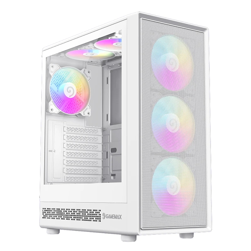 Gamemax кутия Case ATX - Storm 2 AW - 6 x 120 mm Addressable RGB fans