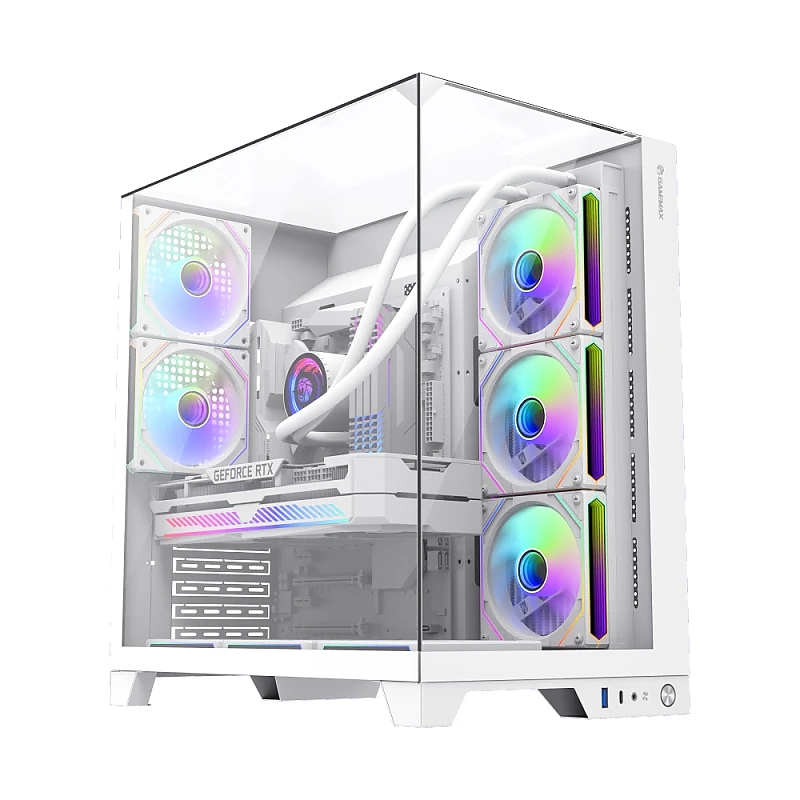 Gamemax кутия Case ATX - Infinity Plus White