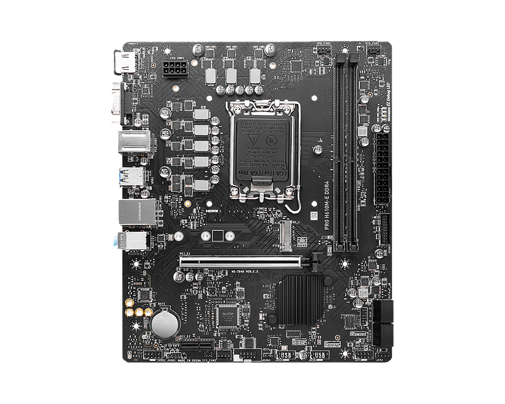 MSI PRO H610M-E / LGA1700
