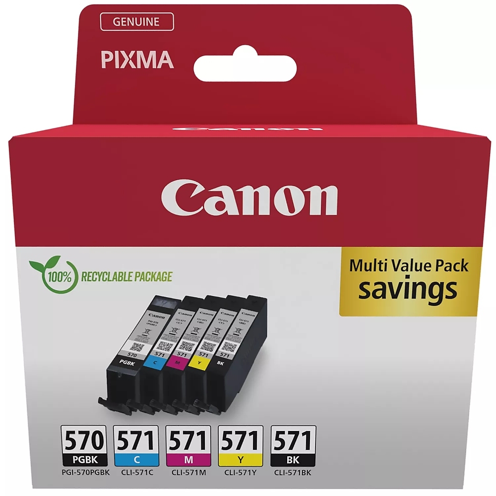 Canon PGI-570/CLI-571 PGBK/C/M/Y/BK Multi-Pack