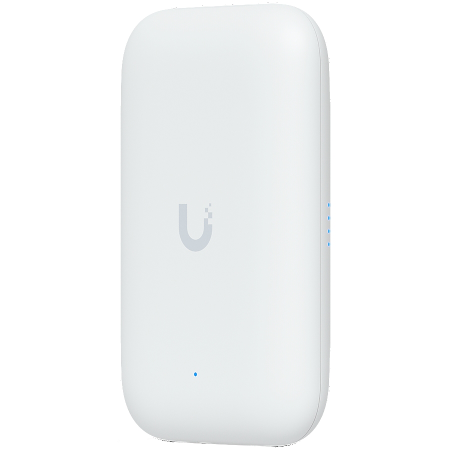 UBIQUITI Swiss Army Knife Ultra, WiFi 5, 4 spatial streams, 115 m² (1,250 ft²) coverage with internal antenna, 200+ connected devices, owered using PoE, GbE uplink, Versatile wall, ceiling, and pole mounting, (2) RP-SMA connectors for optional external an