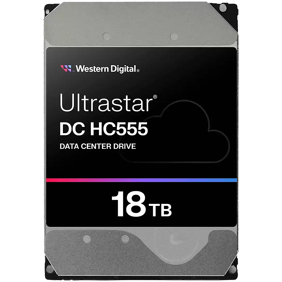 HDD Server WD/HGST ULTRASTAR DC HC555 (3.5’’, 18TB, 512MB, 7200RPM, SATA 6Gb/s, 512E SE NP3) SKU: 0B48723