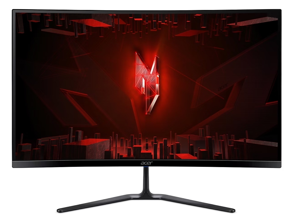 Acer Nitro ED270Zbmiipx, 27'' FHD (1920x1080) VA, Curved 1500R, ZeroFrame, 280Hz, 1ms (VRB), HDR10, 250nits, FreeSync Premium, 2xHDMI,Speakers, DP, Audio Out, VisionCare, Energy Class E, Black, 2Y
