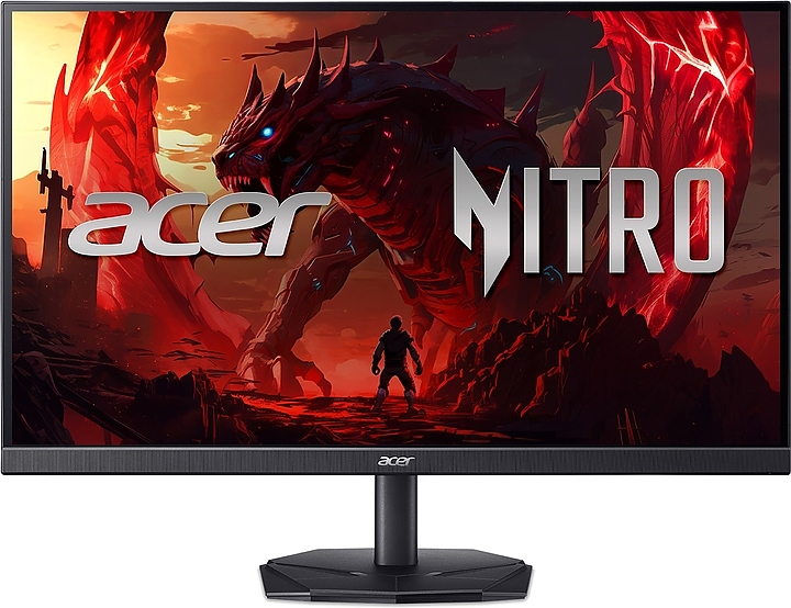 Acer Nitro KG272KL1bmiipx, 27'' UHD (3840x2160) IPS, ZeroFrame, 144Hz (DFR), 0.5ms (GTG Min.), HDR10, FreeSync, 250nits, 2xHDMI,Speakers, DP, Audio Out, VisionCare, Energy Class F, Black, 2Y