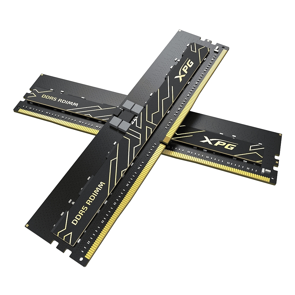 ADATA AICORE 32GB (2x16GB) DDR5 6400 MHz CL32 R-DIMM Black