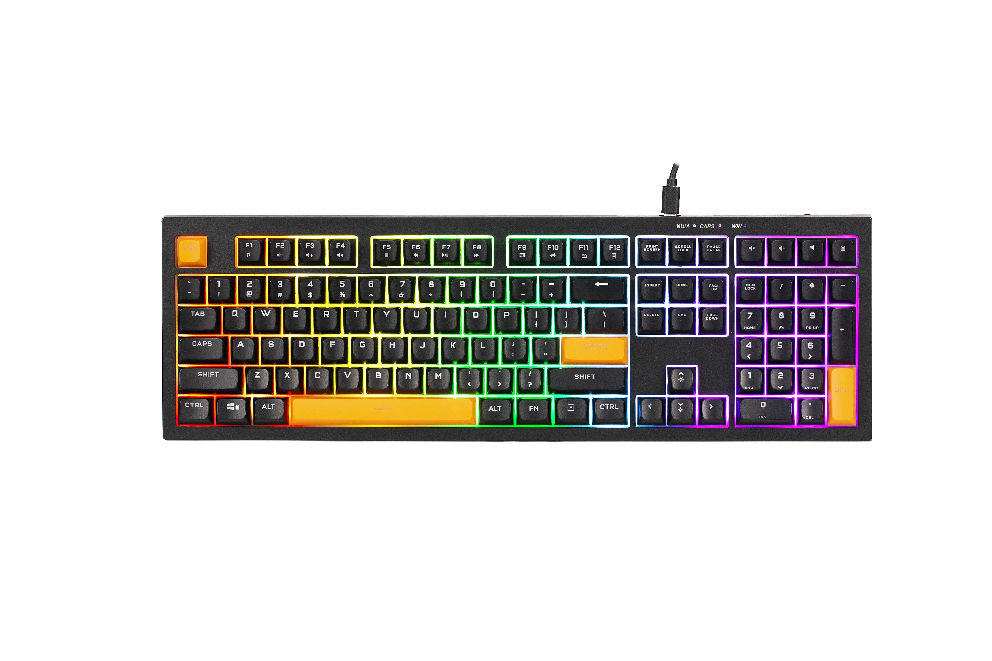 Xtrike ME геймърска клавиатура Gaming Keyboard  104 keys - KB-512 BK - Silent