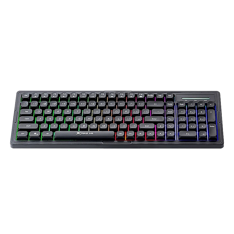 Xtrike ME геймърска клавиатура Gaming Keyboard  104 keys - KB-309 BK - Silent Tactile