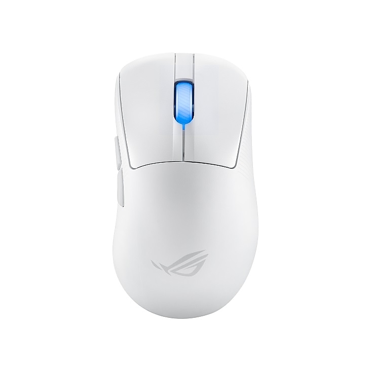 Asus ROG Keris II Ace Wireless Gaming Mouse, 54g Lightweight, AimPoint Pro 42K Optical Sensor, Optical Micro Switches, SpeedNova Wireless, ROG Polling Rate Booster, Esports & FPS Gaming, White