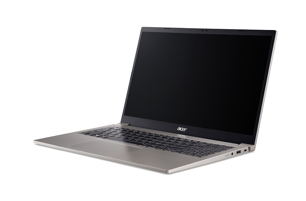 Acer Aspire 15,AL15-33P-359M, Intel Core 3 N355(8C/8T, up to 3.90GHz, 6MB), 15.6" FHD (1920x1080) IPS SlimBezel LCD, 16GB DDR5 4600MHz, 512GB PCIe NVMe SSD, Intel UMA, 2M FHD Cam,WiFi 6, BT 5.1, No OS, Nat Titanium