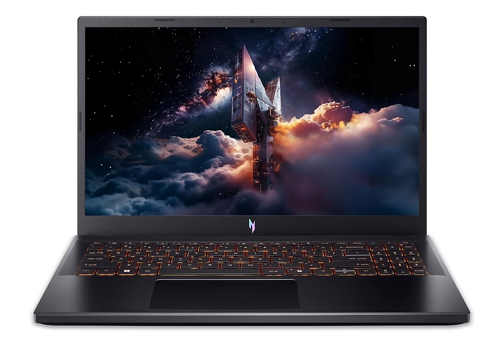 Acer Nitro V15, ANV15-52-96H9, Intel Core i9-13900H(14C/20T, up to 5.40 GHz, 24MB), 15.6" FHD (1920X1080) IPS 180Hz, 16GB DDR4, (1 slot free), 1024GB PCIe NVMe SSD, RTX 5060 8GB GDDR7 614 AI TOPS, WiFi AX, BT.5.2, HD Cam, KB Backlit, No OS, Shale Black