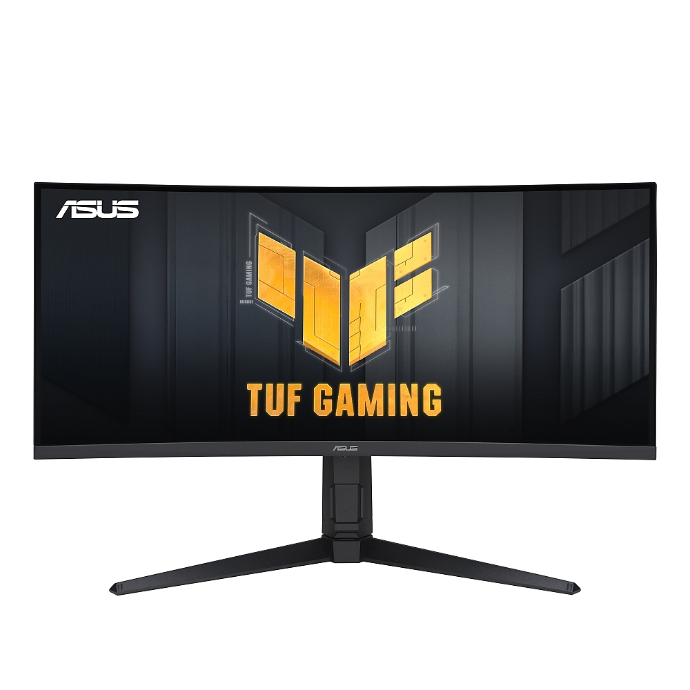 Asus TUF Gaming VG34VQL3A Curved Gaming, 34 " WQHD (3440 x 1440), 180Hz, 1500R, Curved design, Extreme Low Motion Blur, Freesync Premium Pro, 1ms (GTG),125% sRGB, DisplayHDR 400 , DisplayWidget, Black