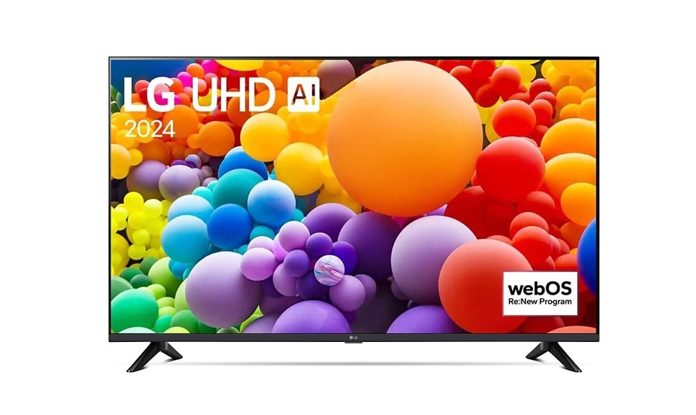 LG 50UT73003LA, 50" 4K UltraHD TV 4K (3840 x 2160), DVB-T2/C/S2, webOS 24 Smart TV, ThinQ AI, Alpha 5 AI 4K Gen7, WiFi, HDR10, ALLM/HGiG, AI Upscaling, AI Sound(Virtual 9.1.2 Up-mix), AirPlay, Quick Card, HDMI eARC, CI, LAN, USB, Bluetooth, 2 Pole