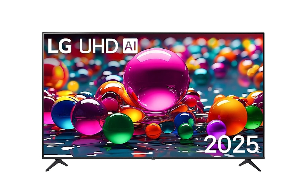 LG 86UA75006LA, 86" 4K UltraHD TV 4K (3840x2160), DVB-T2/C/S2, webOS 25 Smart, ThinQ AI, A7 AI, WiFi, HDR10 pro, HLG, ALLM/HGiG, 4K Upscaling, AI Sound pro, Multiple View, HDMI eARC, LAN, USB, Bluetooth, Google Cast, 2 Pole Stand, Black