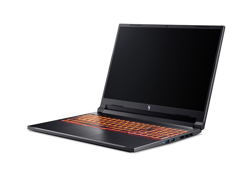 Acer Nitro 16, ANV16-42-R9MV, AMD Ryzen 7 260 , 16" WQXGA (1920x1200)IPS 180Hz, 1*16GB DDR5 (1 slot free),  1024GB PCIe NVMe SSD, GeForce RTX 5060 8GB GDDR7, Wifi 802.11e, BT 5.3, No Os, Black