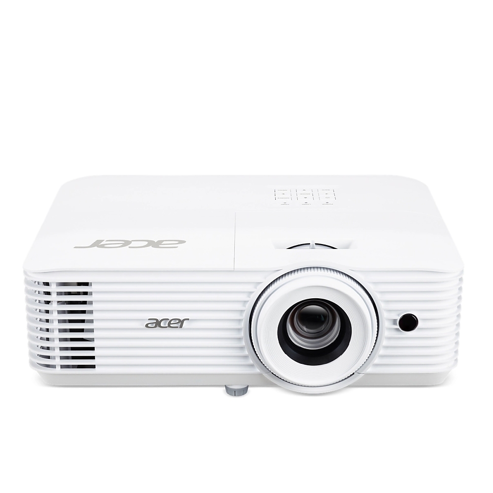 Acer Projector H6815ATV , DLP, 4K UHD (3840x2160), 4000 ANSI Lm, 10 000:1, HDR Comp., 24/7 oper., AndroidTV V10.0, 2xHDMI, VGA in, RS232, Audio in/out, SPDIF, 10W, 3.1Kg, up to 12000 hours, White+Acer T82-W01MW 82.5"+Logitech Wireless Presenter R400