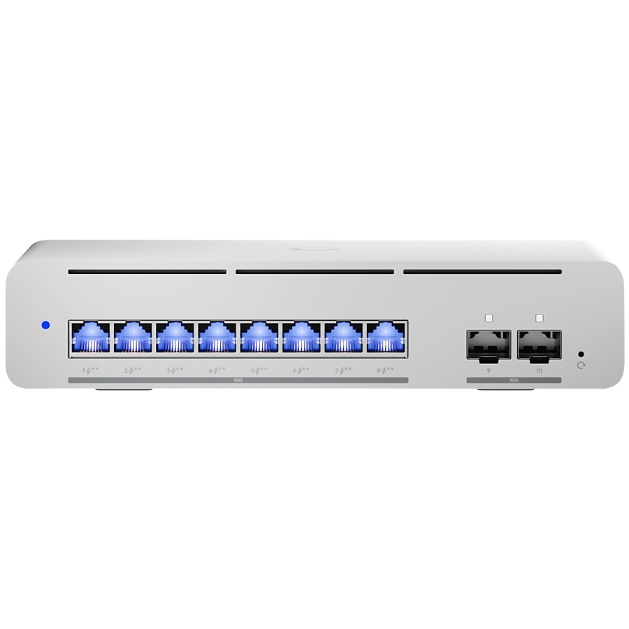 Ubiquiti Layer 3 Etherlighting USW-Pro-XG-8-PoE-EU (8) 10 GbE and (2) 10G SFP+ ports