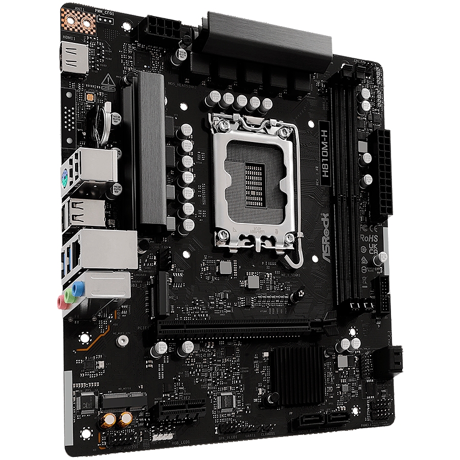 ASROCK H810M-H mATX LGA1851 DDR5