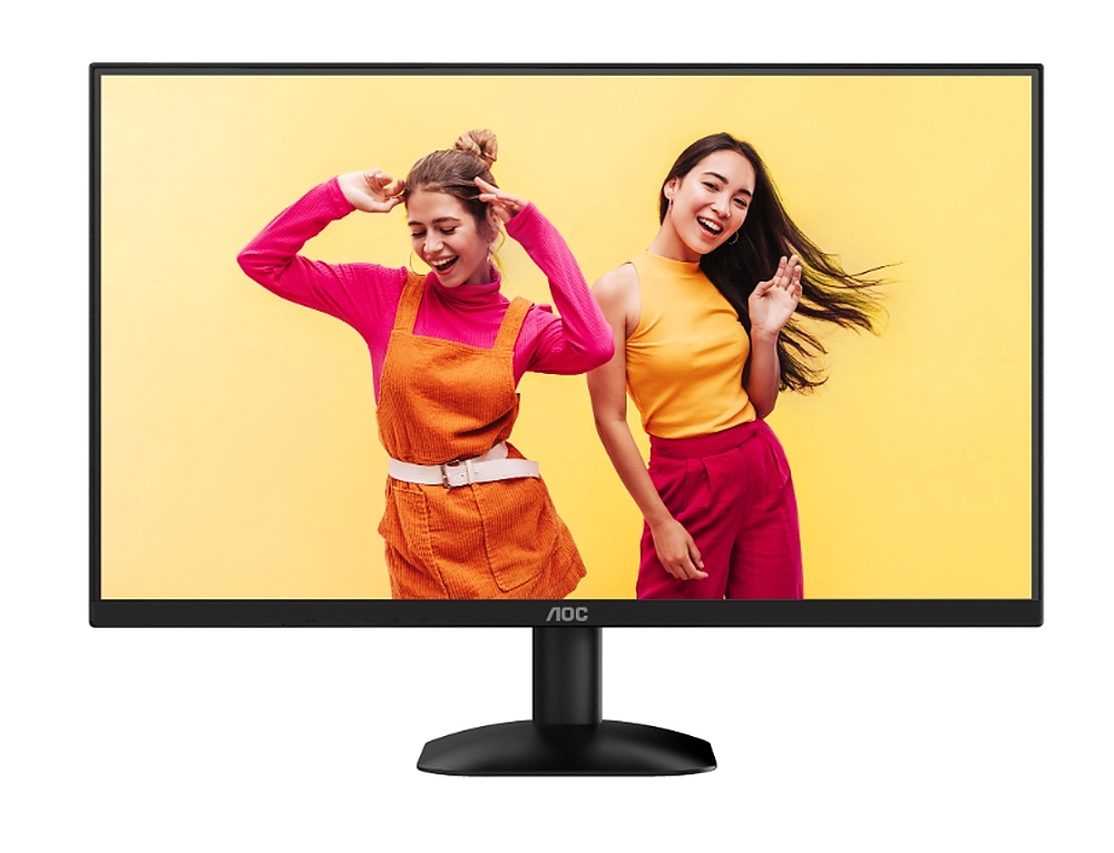AOC 27B35HM, 27" VA WLED, 1920x1080@100Hz, 4ms GtG, 1ms MPRT, 250cd m/2, 3000:1, FlickerFree, Adaptive Sync, Low Blue Light, Tilt, D-SUB, HDMI