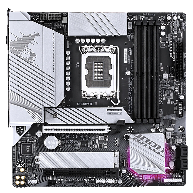 GB B760M AORUS ELITE WF6E GEN5