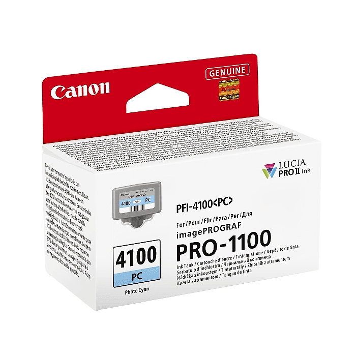 Canon PFI-4100, Photo Cyan