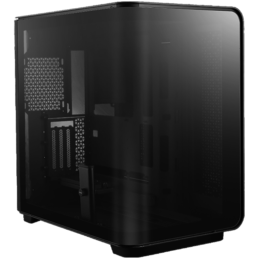 MSI MEG MAESTRO 700L PZ, Mid Tower, E-ATX/ATX(Back-connect supported)/M-ATX/ITX, 2x USB 3.2 Gen 1 Type-A, 1xUSB 3.2 Gen2x2 Type- C, 1x Audio/1x Mic, Aluminum Unibody Chassis, 270-degree Panoramic Tempered Glass, PCIe 4.0 Riser Cable, Vertical Mount