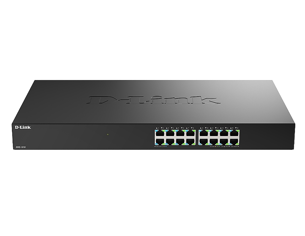 D-Link 16-Port 2.5G Multi-Gigabit Unmanaged Switch