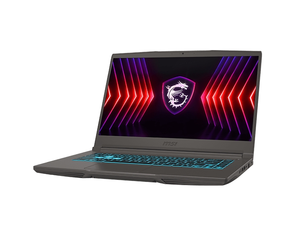 MSI Thin 15 B13UC, i7-13620H (10C/16T, up to 4.90GHz, 24 MB), GeForce RTX 3050 4GB GDDR6, 15.6" FHD (1920x1080), 144Hz, IPS-Level, 16GB DDR4 2x8 3200MHz, 512GB PCIe Gen4x4 SSD, Intel WiFi 6E, BT 5.3, Backlit Keyboard (Blue), NO OS, 3 cell , 52.4Whr, 1.86