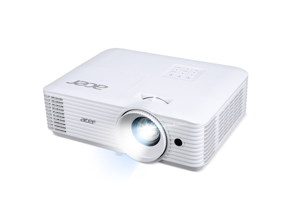 Acer Projector H6560, DLP, Full HD (1920x1080), 5200 ANSI Lumens, 18,000:1, 1.3x, Dynamic Black, 2x HDMI (1.4b), DC Out (5V/1.5A, USB-A), RS232, Speaker 10W, Bluelight Shield, 2.75 kg, Bag, White